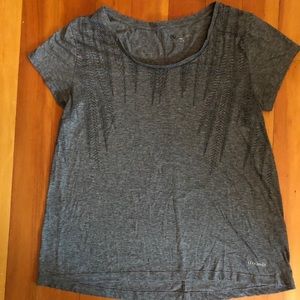 Cloudveil grey print tee